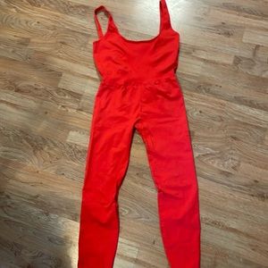 Free People/Good Karma Onesie/M/L/Red